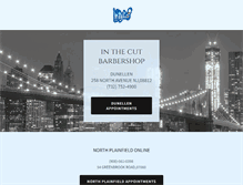 Tablet Screenshot of inthecutbarbers.com